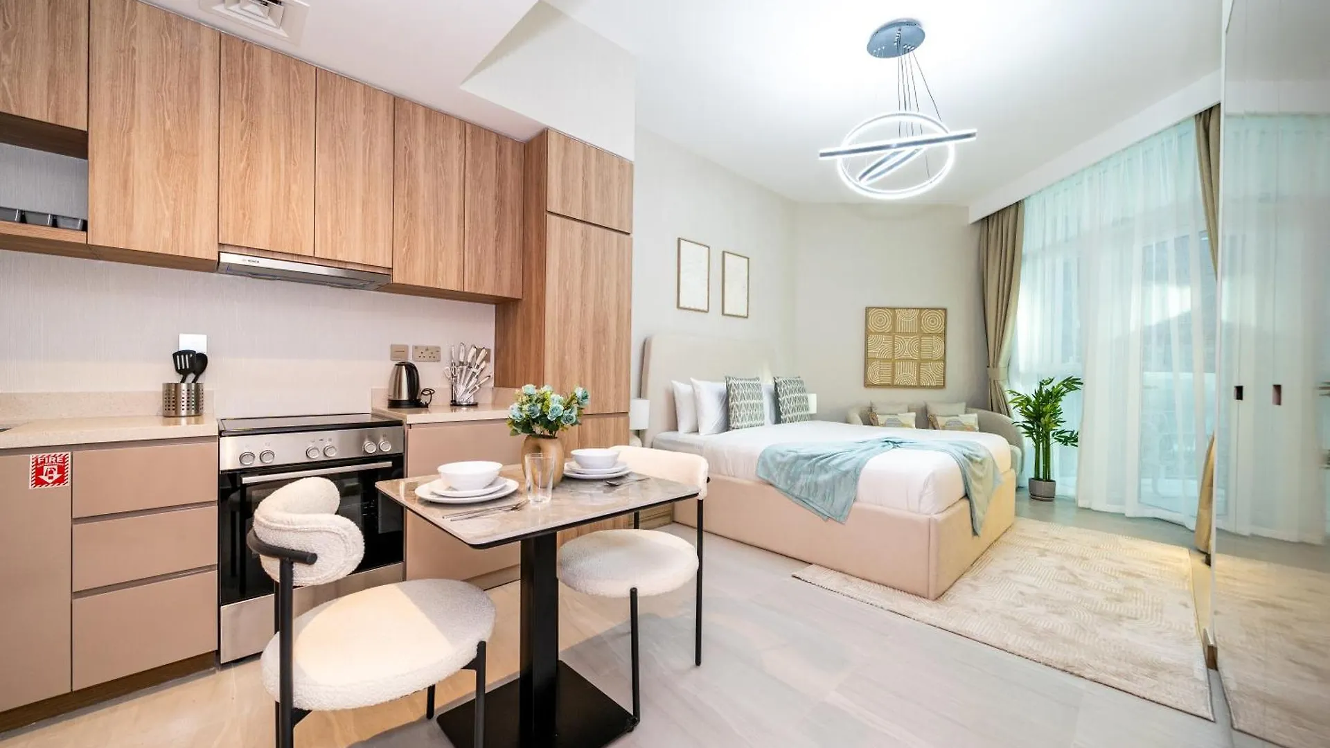Apartment Modern Studio Living At Missoni Fully Furnished Dubai
