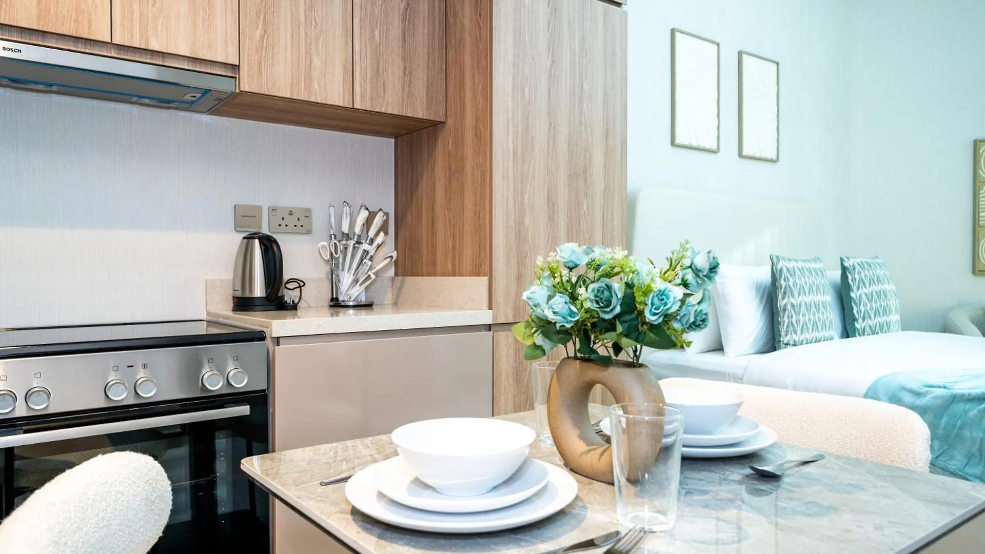 Modern Studio Living At Missoni Fully Furnished Dubaj